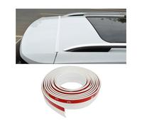 BELOMI Bande d'étanchéité universelle en caoutchouc pour couvercle de coffre de voiture, 1,6 m, étanche à la poussière, universelle pour SUV, monospace, hayon (blanc)