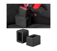 BELOMI Lot de 2 supports de boucle de ceinture de sécurité, accès facile aux boucles des sièges arrière, rehausseur de boucle de ceinture de sécurité en silicone adapté pour les enfants, le support de