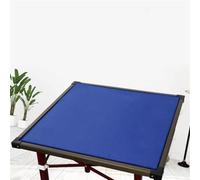 BeLongsYou Tapis de Mahjong, Tapis de Table de Jeux de société antidérapant Tapis de Protection de Table Carrelage Coussin de Jeu de carrelage Universel,Blue b,100x100cm