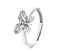 Belons Bague pour femme en argent sterling 925 avec papillon - Bague réglable pour filles, femmes et enfants, Argent sterling, Aucune pierre précieuse