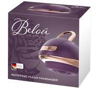 Belou Masseur vulve rotatif Vibromasseurs papillon Lila/Rosegold 9.9 cm/6.0 cm