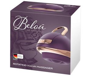 Belou Masseur vulve rotatif Vibromasseurs papillon Lila/Rosegold 9.9 cm/6.0 cm