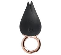 Belou - vibromasseur clitoridien étanche rechargeable - noir