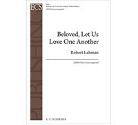 Beloved, Let Us Love One Another / Choral Score