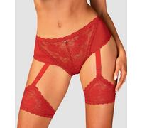 Culotte jarretières Belovya XS/S - Rouge Obsessive Rouge M/L