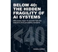 Below 40: The hidden fragility of AI Systems: Why every major AI provider fails the industry's first provability standard