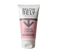Below The Belt Anti Chafe Cream, Under Breast, Thighs & Buttocks 75ml | Ideal for under breast, thighs, buttocks and other areas prone to chafing. Talc free formula to help skin feeling fresh.