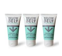 Below The Belt Fresh And Dry Boobs Under Breast Anti Chafe Cream 3 x 75ml