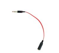 BELOWSYALER Adaptateur audio CTIA vers OMTP mâle vers femelle pour ordinateur portable, téléphone, tablette, écouteurs, microphone, câble d'extension pour casque audio mâle vers femelle