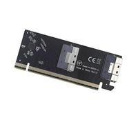 BELOWSYALER Adaptateur PCIe 2 ports SFF8654 8I convertit l'emplacement X16 pour un disque rapide et une connexion GPU externe 64 Gbit/s