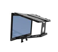 BELOWSYALER Amplificateur d'écran 3 côtés anti-reflets 30,5 cm Design pliable facile à transporter Convient pour home cinéma voyage Extenseur d'écran de smartphone à trois volets