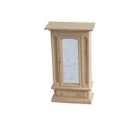 BELOWSYALER Armoire de poupée réaliste pour maison de poupée - Jouet de petite taille - Modèle 1:12