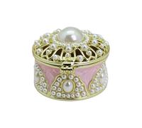 BELOWSYALER Boîte à bijoux portable - Belle boîte à bijoux - Présentation d'affaires pour femme - Boucles d'oreilles, bagues et colliers - Présentation professionnelle