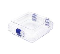BELOWSYALER Boîte de présentation diamant haute clarté et film PVC adaptée pour les présentations professionnelles Solution de rangement sécurisée de bijoux