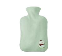 BELOWSYALER Bouillotte épaissie dessin animé chauffe-mains en peluche hiver bouillotte fille poche main et pied remplissage d'eau chaude soins personnels soulagement de la douleur