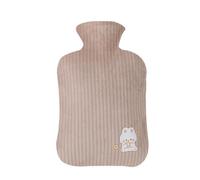BELOWSYALER Bouillotte épaissie dessin animé chauffe-mains en peluche hiver bouillotte fille poche main et pied remplissage d'eau chaude soins personnels soulagement de la douleur