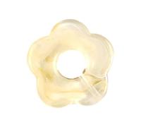 BELOWSYALER Breloque florale creuse à cinq pétales pour bijoux à trou unique - Pendentifs en résine - Accessoires durables, taille unique, Comme décrit, Comme décrit.