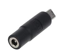 BELOWSYALER Câble d'alimentation micro USB vers câble d'alimentation femelle 4,0 x 1,7 mm/3,5 x 1,35 mm pour téléphone portable, tablette 4,0 x 1,7 mm, prise USB