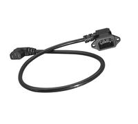BELOWSYALER Câble d'extension C13 femelle vers C14 mâle avec trou de vis - Câble d'extension IEC320 C14 vers C13 pour équipement industriel - Câble d'alimentation haute température