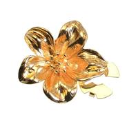BELOWSYALER Cache-boutons en forme de fleur amovible pour femme - Clips décoratifs - Accessoires pour robe de chemise