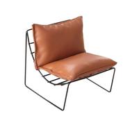 BELOWSYALER Canapé en alliage à l'échelle 1/6 avec dossier Marron foncé Meuble miniature pour décoration de chambre d'enfant