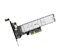 BELOWSYALER Carte d'extension PCIe 5.0 vers NVMe 2280 22110/2260/2242/2230 Dispositif de stockage Installation facile Accessoires Tournevis Carte Répartiteur NVMe