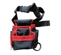 BELOWSYALER Ceinture à outils réglable en tissu Oxford, plusieurs poches pour une organisation efficace des outils et une efficacité au travail, pochettes de rangement pour ceinture de rangement