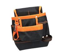BELOWSYALER Ceinture à outils réglable en tissu Oxford, plusieurs poches pour une organisation efficace des outils et une efficacité au travail, pochettes de rangement pour ceinture de rangement