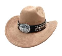 BELOWSYALER Chapeau occidental populaire pour femmes et hommes - Différents styles et occasions à thème - Accessoire de costume de cosplay - Chapeau punk pour fête, rassemblement