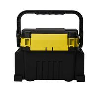 BELOWSYALER Conteneur de rangement de pêche lourd avec base résistante à la pression, fixations sécurisées et modulaires organisation, compact et portable