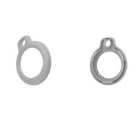 BELOWSYALER Coque de protection antichoc fine et souple en polycarbonate avec porte-clés - Surface résistante à l'eau - Coque de protection antidérapante pour traqueurs