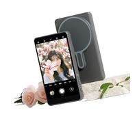 BELOWSYALER Écran de moniteur de selfie de téléphone avec prise de 3,5 mm et haut-parleurs pour moniteurs de diffusion en direct à l'aide de l'appareil photo arrière