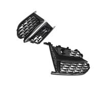 BELOWSYALER Élégant cadre de phare antibrouillard extérieur ABS compatible 2019 2023 C8 Ensemble de mise à niveau de pare-chocs avant