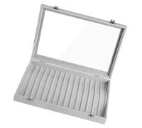 BELOWSYALER Élégant plateau de présentation de bijoux en velours pour boutiques et expositions, base antidérapante à usage multiple