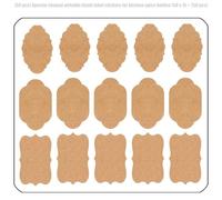 BELOWSYALER Étiquettes autocollantes pour cadeaux - Forme fantaisie - Pour cadeaux, cosmétiques, bocaux, contenants alimentaires