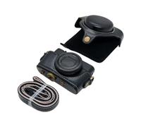 BELOWSYALER Étui élégant et protecteur en cuir PU pour appareil photo dédié au design rétro et avantages fonctionnels. Étui de rangement multifonctionnel