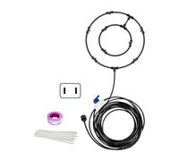 BELOWSYALER Excellent ensemble de dispositifs à pointe en laiton avec zone de dispersion de 50,8 cm et raccords serrés sécurisés pour les admirateurs