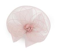 BELOWSYALER Fleur élégante des années 1920 Accessoire de cheveux tendance avec voile décoratif pour soirée banquet