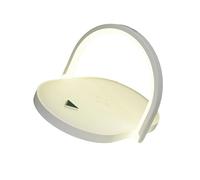 BELOWSYALER Lampe de chevet portable pliable avec charge rapide de 15 W adaptée pour téléphones tablettes