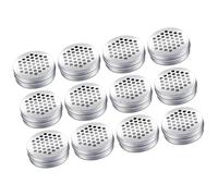 BELOWSYALER Lot de 12 boîtes de parfum compactes en aluminium pour chien pour modification du comportement et concentration