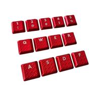 BELOWSYALER Lot de 13 touches de clavier douanières en fibres de carbone antidérapantes pour G915 / G813 / G815 / G913 TKL