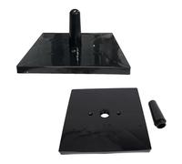 BELOWSYALER Lot de 2 plateaux de présentation en forme de tête conçus pour une exposition de bijoux offrant stabilité et portabilité dans les magasins. Support portable