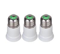 BELOWSYALER Lot de 3 supports d'ampoule E27 - Connecteur d'extension de 65 mm - Douille à vis pour installation de lampes LED