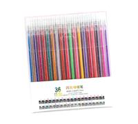 BELOWSYALER Lot de marqueurs gel colorés pour journal, coloriage, loisirs créatifs, stylos à paillettes colorés pour le coloriage