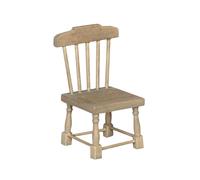 BELOWSYALER Maisons de poupées miniatures - Table et chaises pour maisons de poupée à l'échelle 1/12 - Décoration de scène - Accessoire de jeu de rôle pour enfants