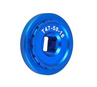 BELOWSYALER Manchon de pédalier en alliage d'aluminium à haute efficacité pour une installation fluide de transfert de puissance, adaptateurs de vélos en alliage d'aluminium léger