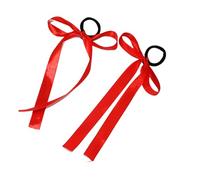 BELOWSYALER Necha Buns Bandeau amusant et élégant avec pompons en fourrure avec nœud pour adultes et enfants