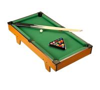 BELOWSYALER Petite table de billard réaliste avec visage lisse pour pratiquer les débutants - Taille compacte - Différents paramètres d'utilisation - Table de billard