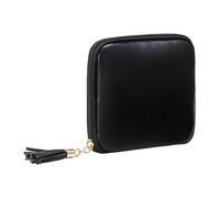 BELOWSYALER Pochette de rangement multicouche en polyuréthane pour boucles d'oreilles, colliers, bracelets, essentiels de voyage, multi-compartiments