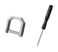 BELOWSYALER Porte-clés miniature en alliage avec outil détachable, fabriqué avec précision, plusieurs couleurs compactes pour voyage, durabilité, camping